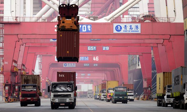 中國進出口貿(mào)易下滑 礦業(yè)股遭重挫