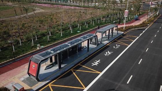 天津這個公交車站，背后的頂尖技術讓中國領先世界十年