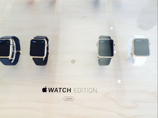Apple Watch全球預約試戴今啟動 眾中國果粉赴店“嘗鮮”